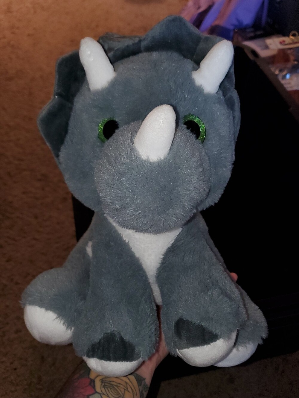 *NWOT* Plush Triceratops Stuffed Animal